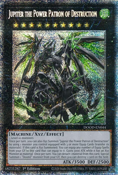 Jupiter the Power Patron of Destruction  (DOOD-EN044)  Starlight Rare