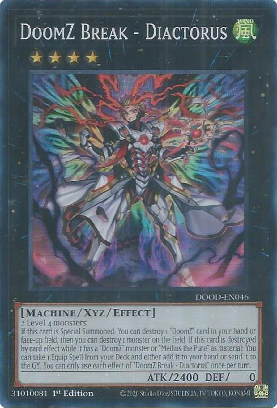 DoomZ Break - Diactorus (DOOD-EN046)  Super Rare