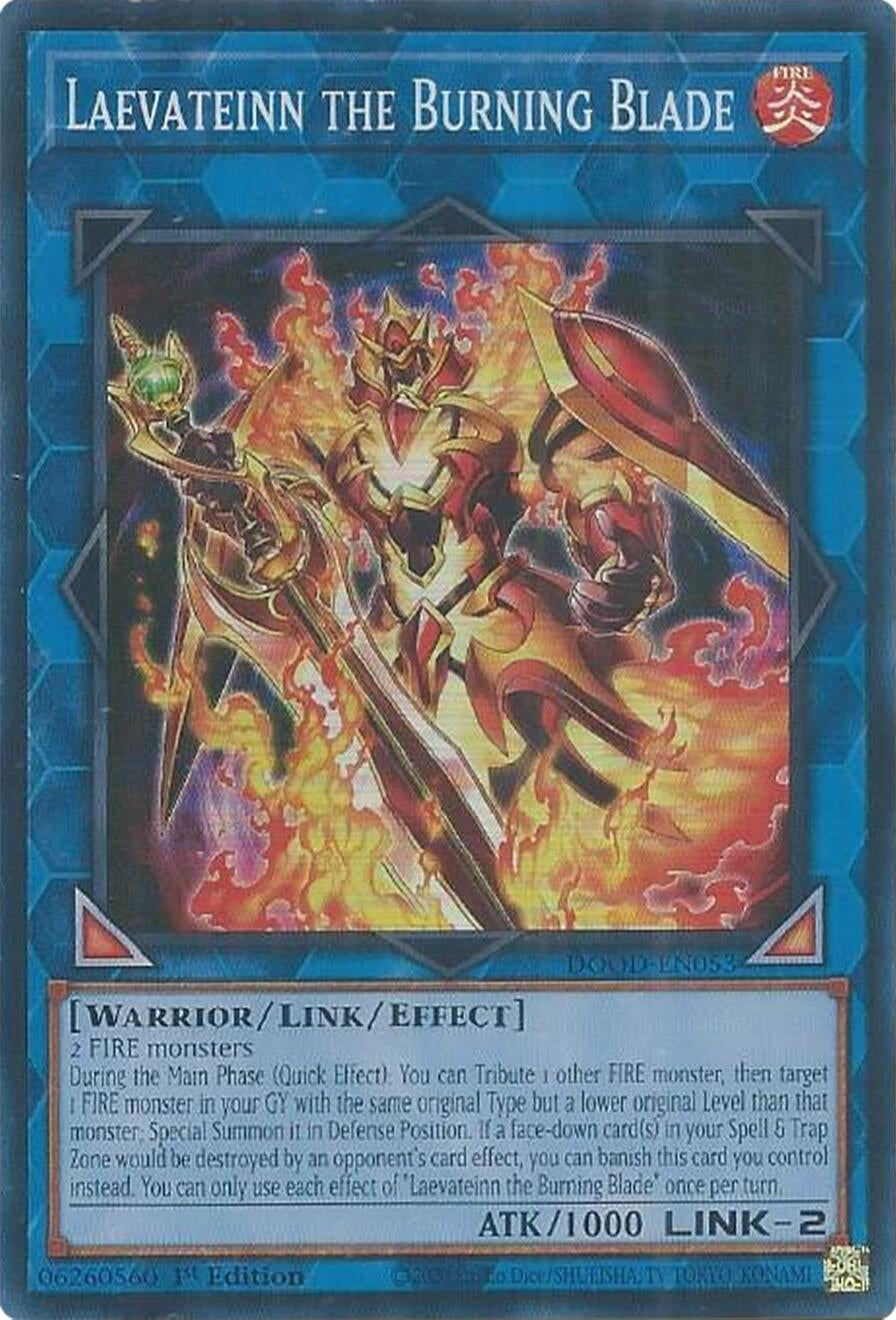 Laevateinn the Burning Blade (DOOD-EN053)  Super Rare