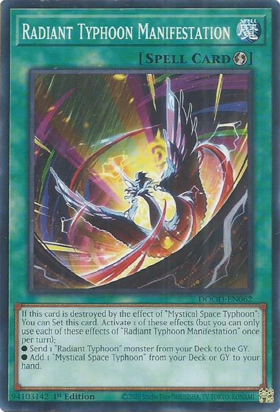 Radiant Typhoon Manifestation (DOOD-EN062)  Common