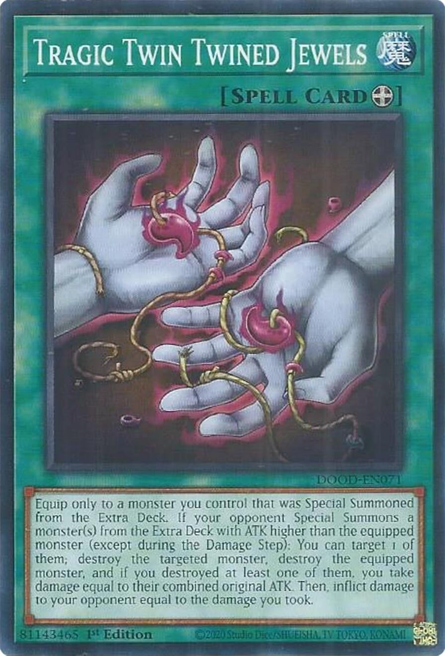 Tragic Twin Twined Jewels (DOOD-EN071)  Common