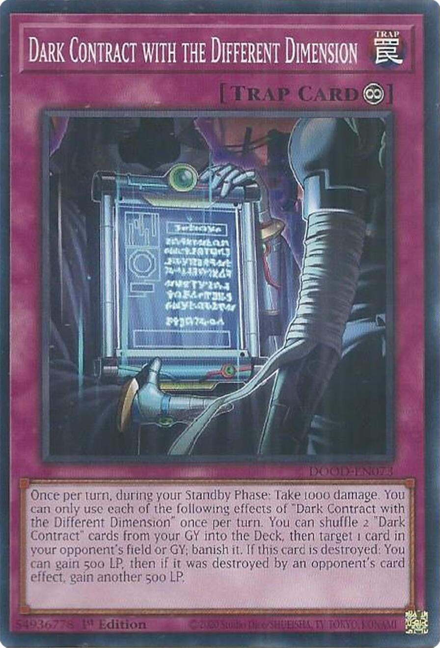 Dark Contract with the Different Dimension (DOOD-EN073)  Common