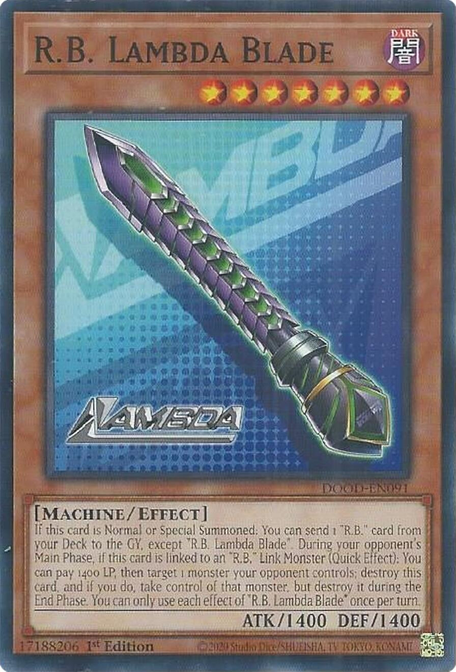 R.B. Lambda Blade (DOOD-EN091)  Common