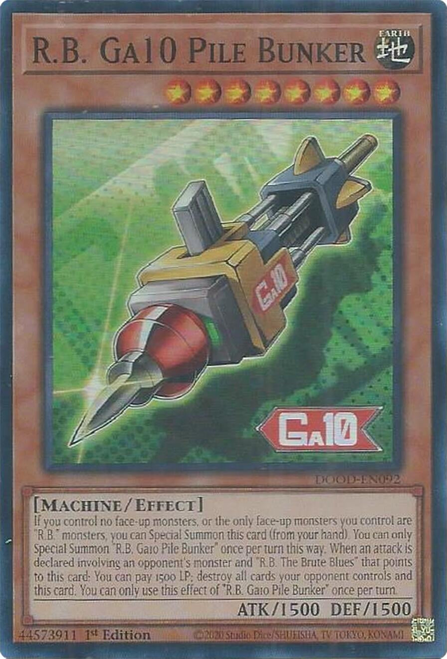 R.B. Ga10 Pile Bunker (DOOD-EN092)  Super Rare