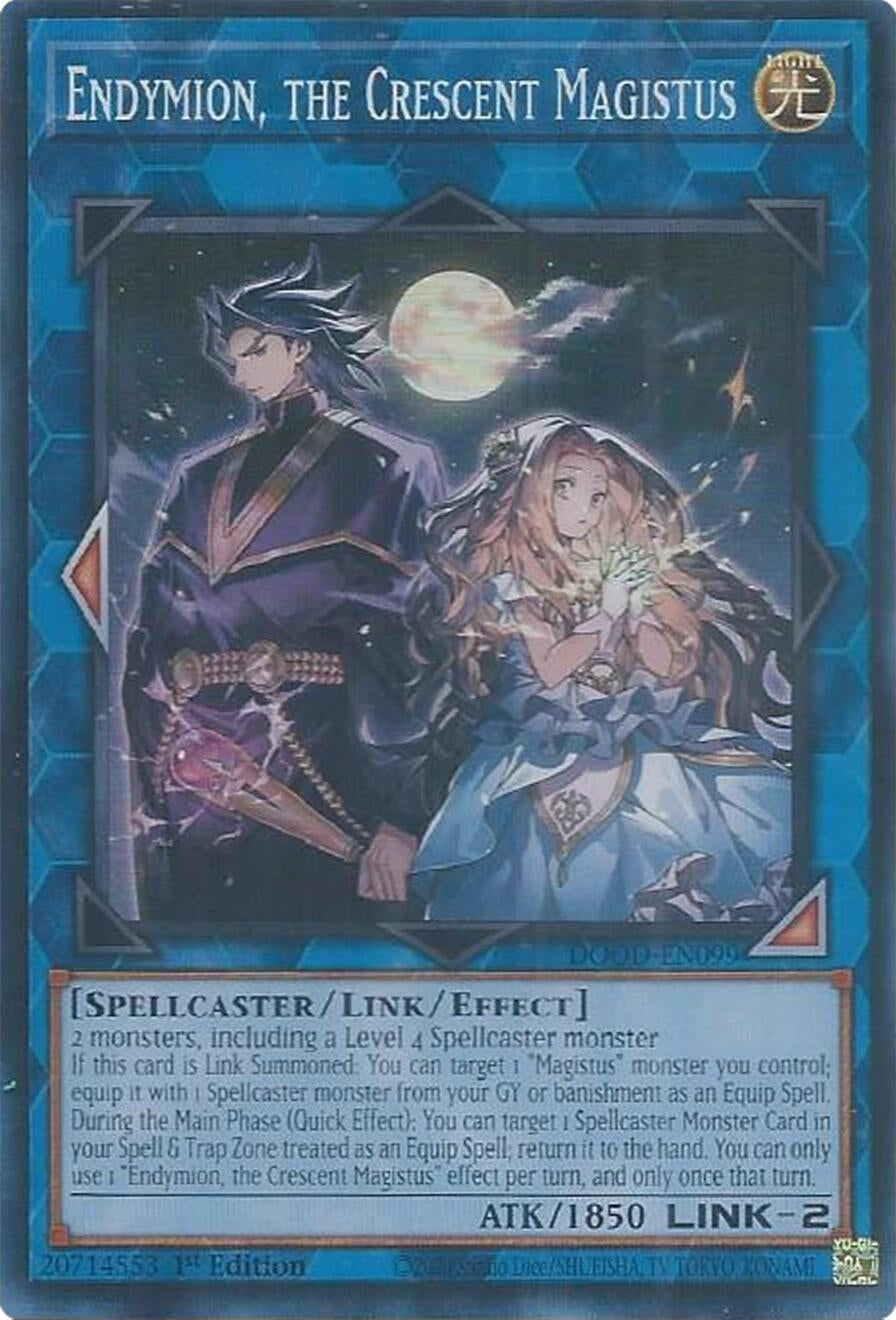 Endymion, the Crescent Magistus (DOOD-EN099)  Super Rare