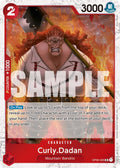 (OP02-005) Curly.Dadan (Pirate Foil) - Uncommon