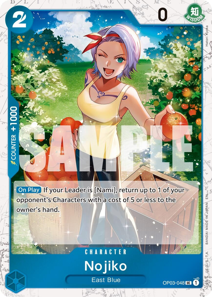 (OP03-048) Nojiko (Pirate Foil) - Uncommon