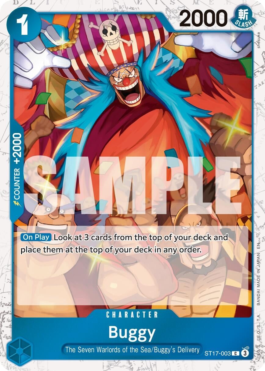 (ST17-003) Buggy (Pirate Foil) - Common