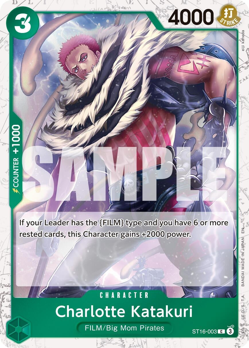 (ST16-003) Charlotte Katakuri (Pirate Foil) - Common