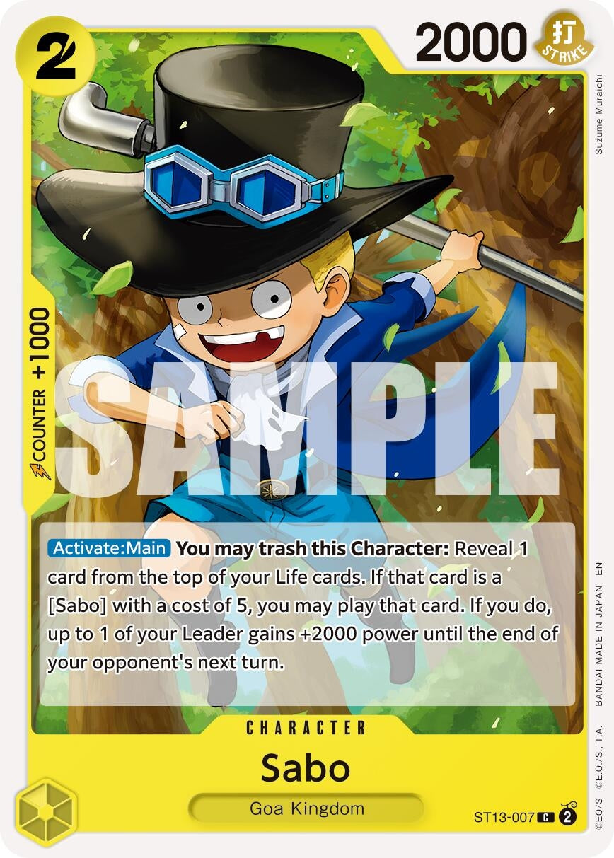 (ST13-007) Sabo (Normal) - Common