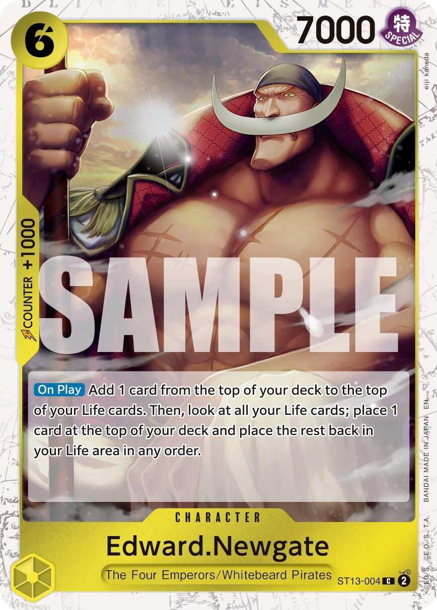 (ST13-004) Edward.Newgate (Pirate Foil) - Common