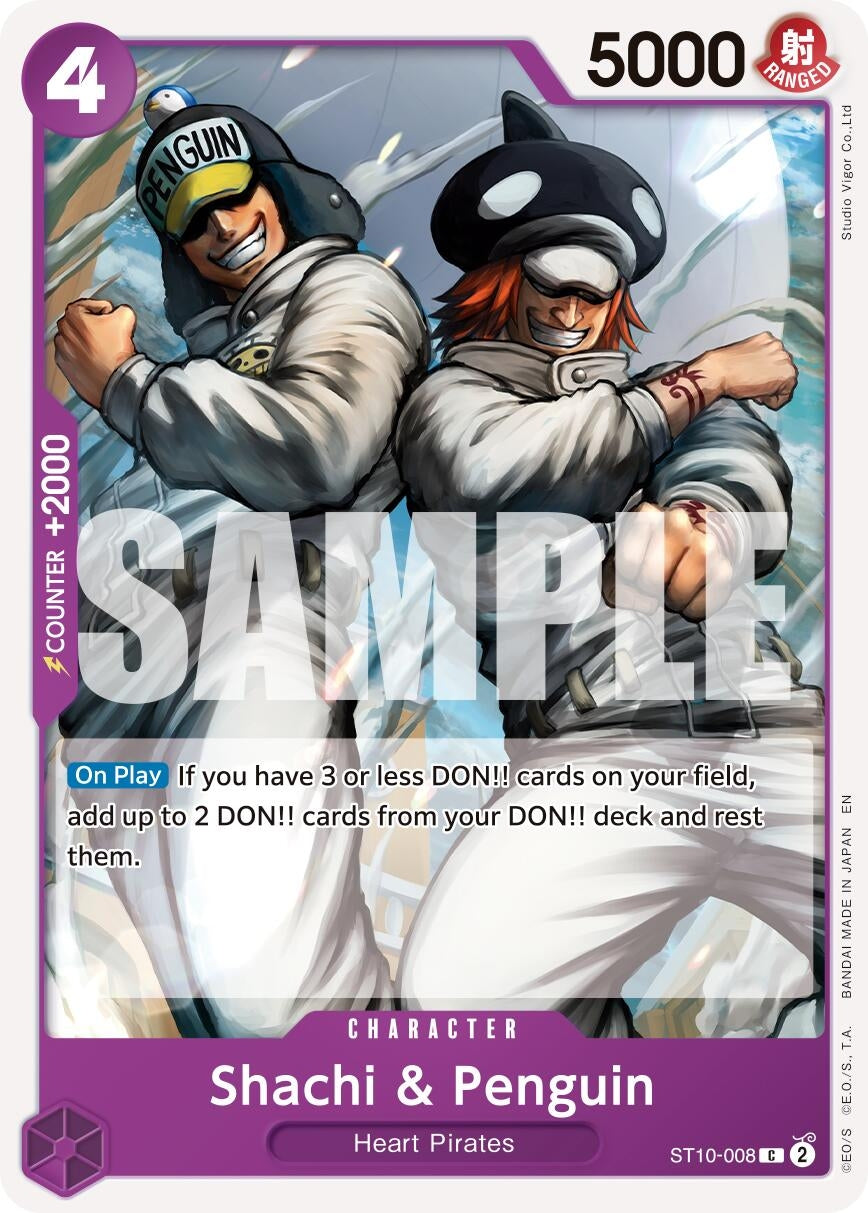 (ST10-008) Shachi & Penguin (Normal) - Common