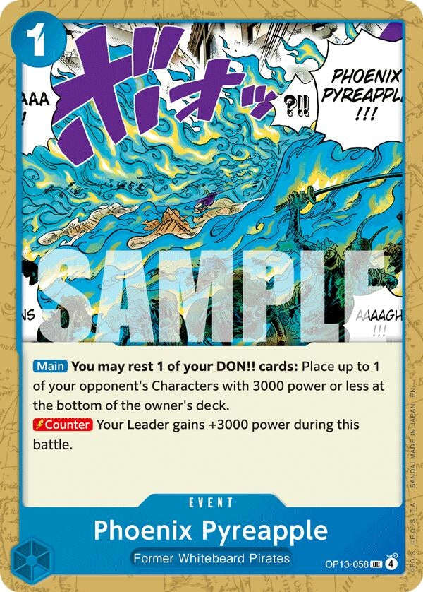 (OP13-058) Phoenix Pyreapple - Uncommon