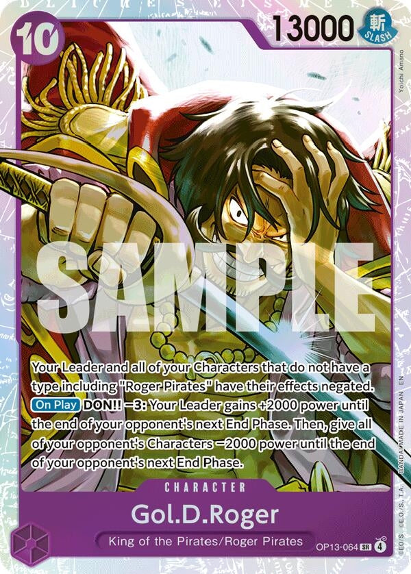 (OP13-064) Gol.D.Roger - Super Rare