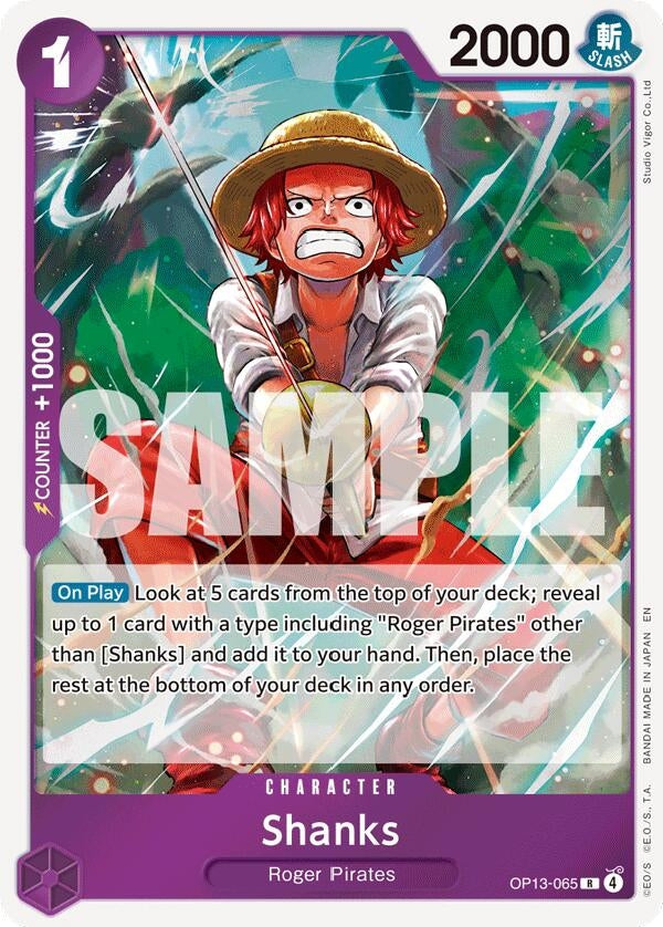 (OP13-065) Shanks - Rare