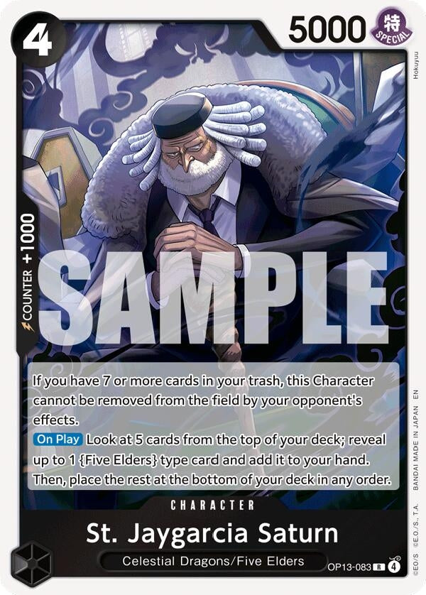 (OP13-083) St. Jaygarcia Saturn - Rare