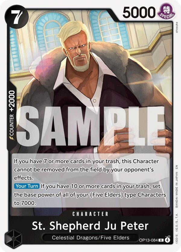 (OP13-084) St. Shepherd Ju Peter - Rare