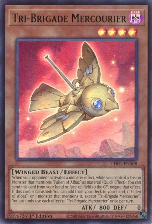 Tri-Brigade Mercourier (CH01-EN008)  Ultra Rare
