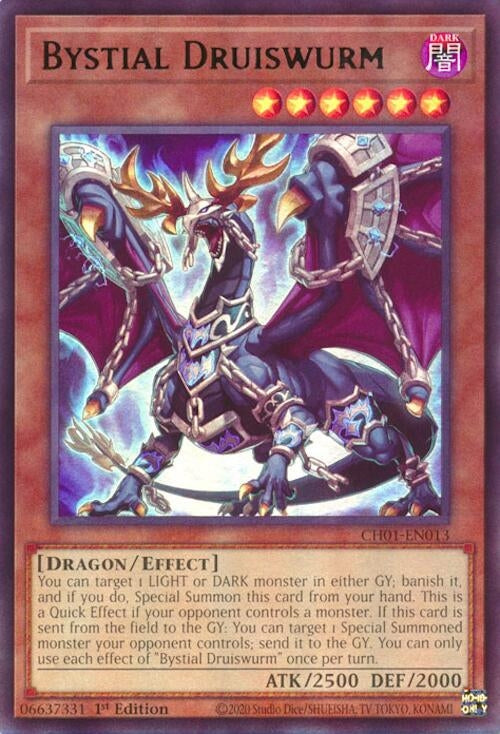Bystial Druiswurm (CH01-EN013)  Ultra Rare