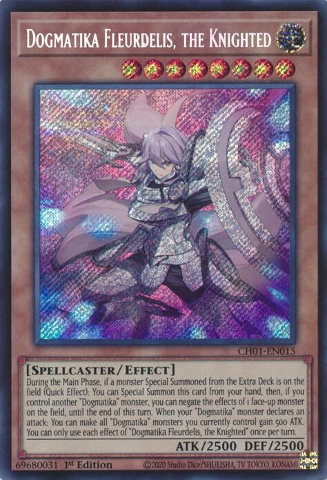 Dogmatika Fleurdelis, the Knighted  (CH01-EN015)  Secret Rare