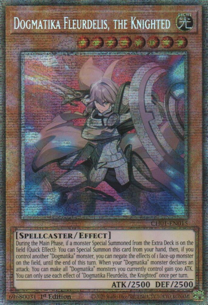 Dogmatika Fleurdelis, the Knighted  (CH01-EN015)  Starlight Rare