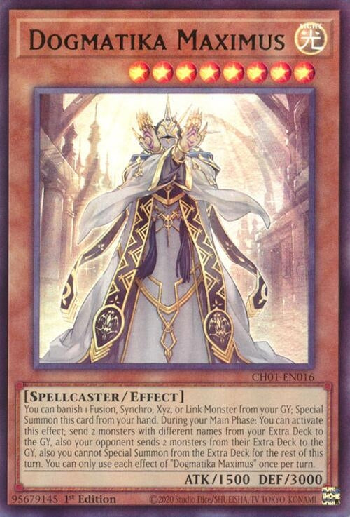Dogmatika Maximus (CH01-EN016)  Ultra Rare