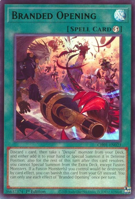 Branded Opening (CH01-EN023)  Ultra Rare