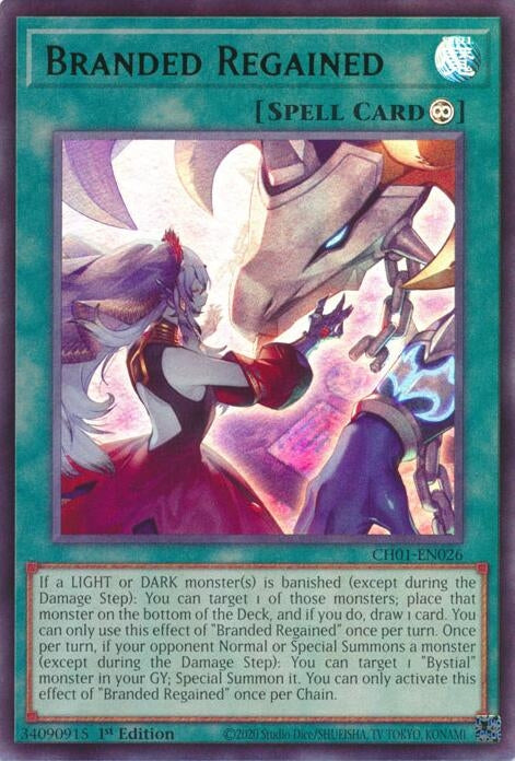 Branded Regained (CH01-EN026)  Ultra Rare