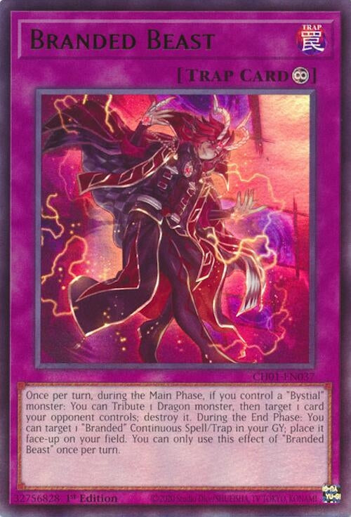 Branded Beast (CH01-EN037)  Ultra Rare