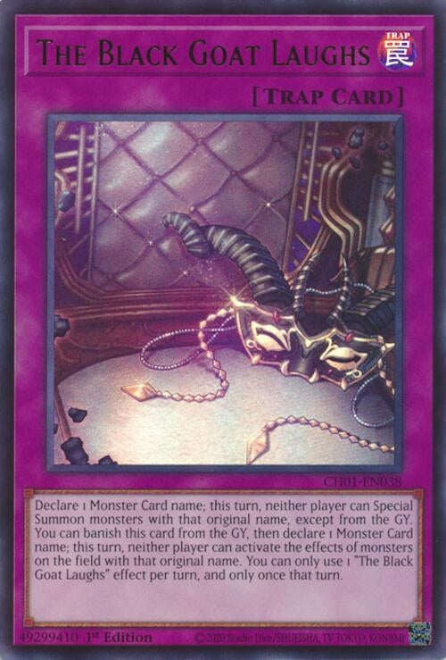 The Black Goat Laughs (CH01-EN038)  Ultra Rare