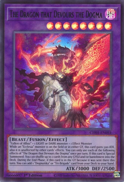 The Dragon that Devours the Dogma (CH01-EN041)  Ultra Rare