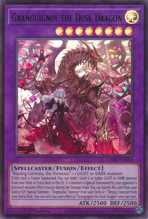 Granguignol the Dusk Dragon (CH01-EN050)  Ultra Rare