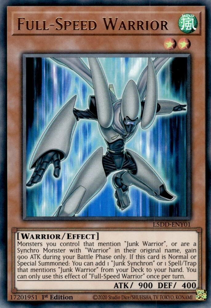 Full-Speed Warrior (L5DD-ENY01)  Ultra Rare