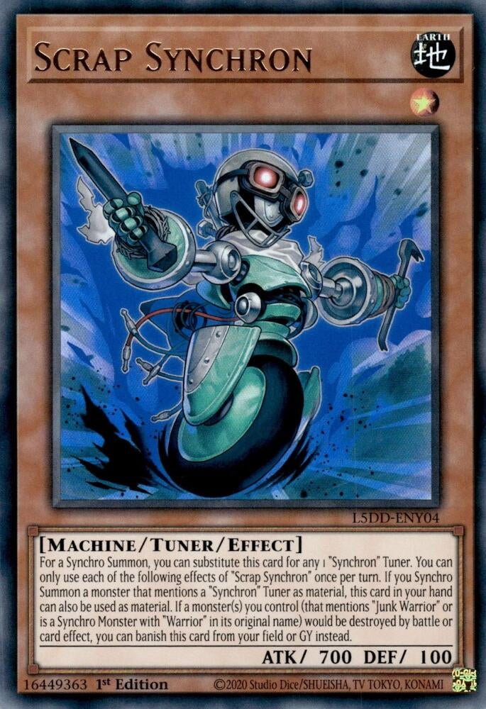 Scrap Synchron (L5DD-ENY04)  Ultra Rare