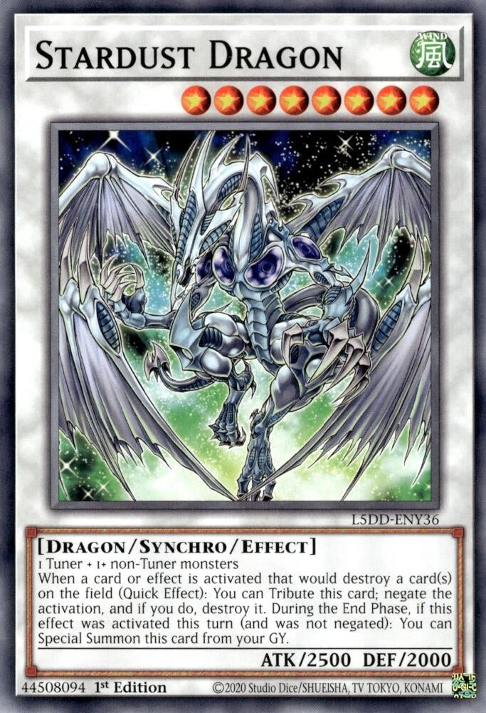 Stardust Dragon (L5DD-ENY36) (L5DD-ENY36)  Common
