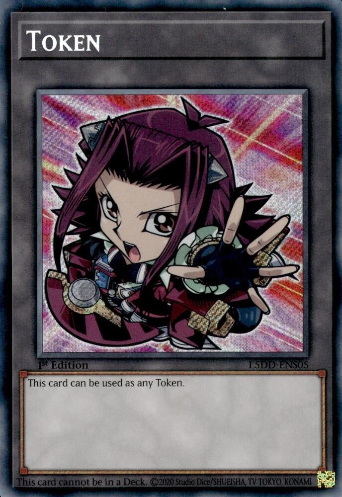 Token (Akiza) (L5DD-ENS05)  Secret Rare