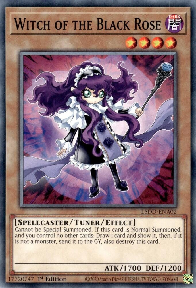 Witch of the Black Rose (L5DD-ENA02)  Common