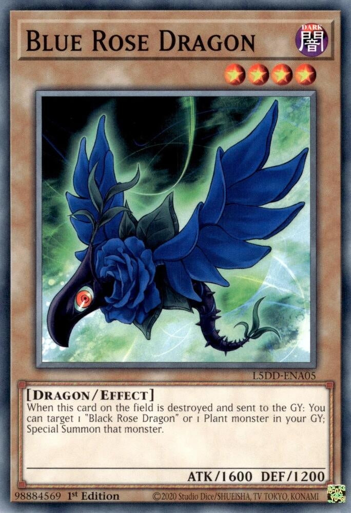 Blue Rose Dragon (L5DD-ENA05)  Common