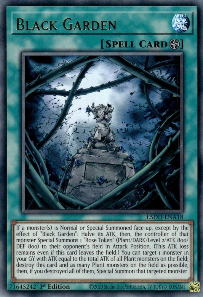 Black Garden  (L5DD-ENA18)  Ultra Rare