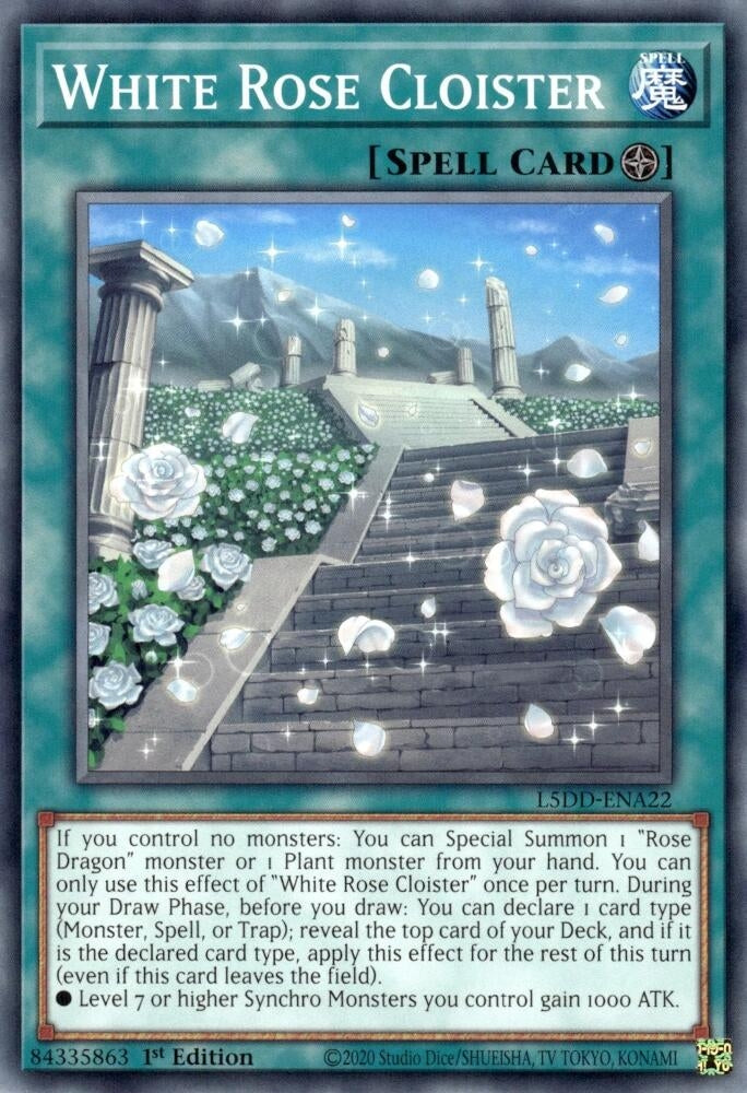 White Rose Cloister (L5DD-ENA22)  Common