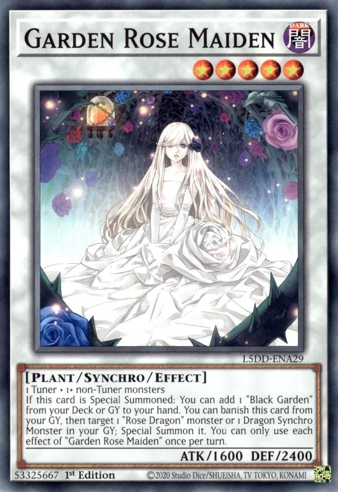 Garden Rose Maiden (L5DD-ENA29)  Common