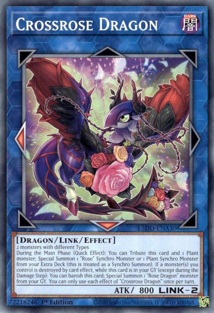 Crossrose Dragon (L5DD-ENA30)  Common