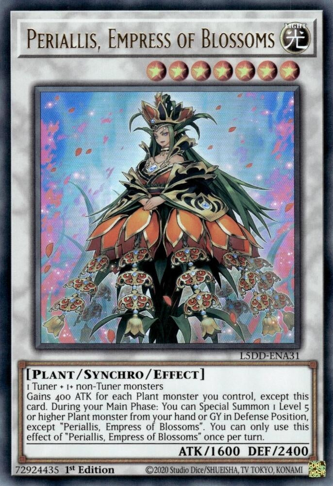 Periallis, Empress of Blossoms (L5DD-ENA31)  Ultra Rare