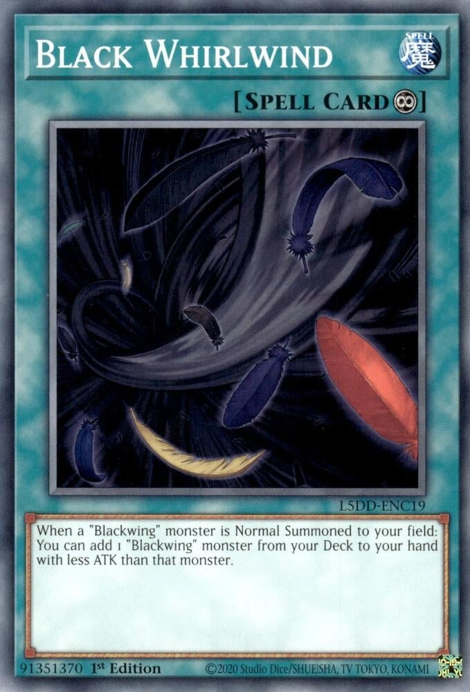 Black Whirlwind (L5DD-ENC19)  Common