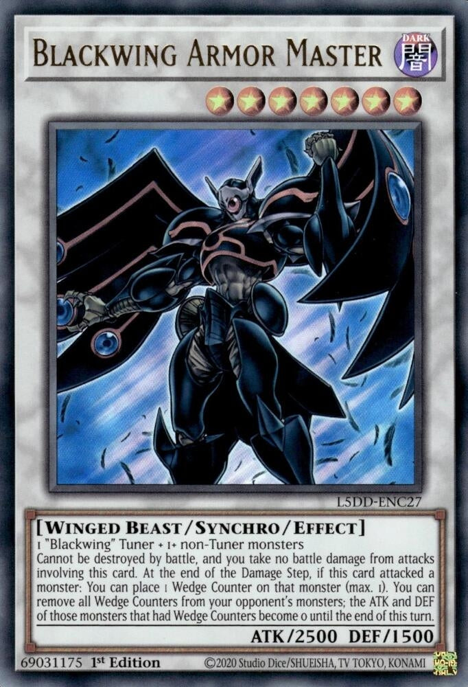Blackwing Armor Master (L5DD-ENC27)  Ultra Rare