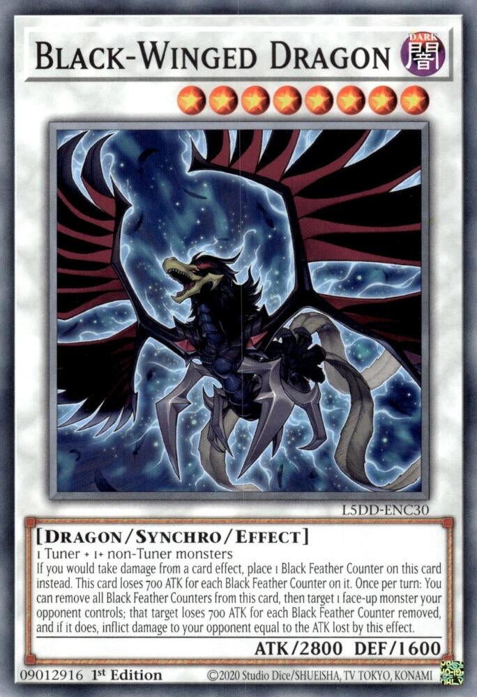 Black-Winged Dragon (L5DD-ENC30) (L5DD-ENC30)  Common