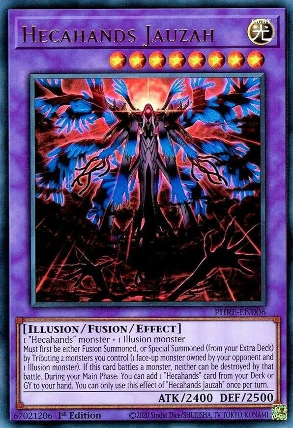 Hecahands Jauzah (PHRE-EN006)  Ultra Rare