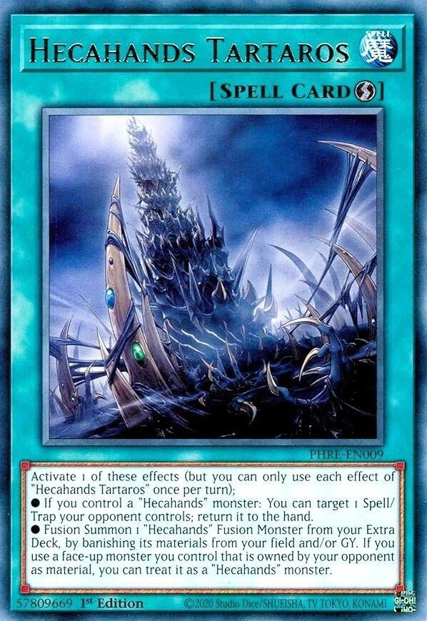 Hecahands Tartaros (PHRE-EN009)  Rare