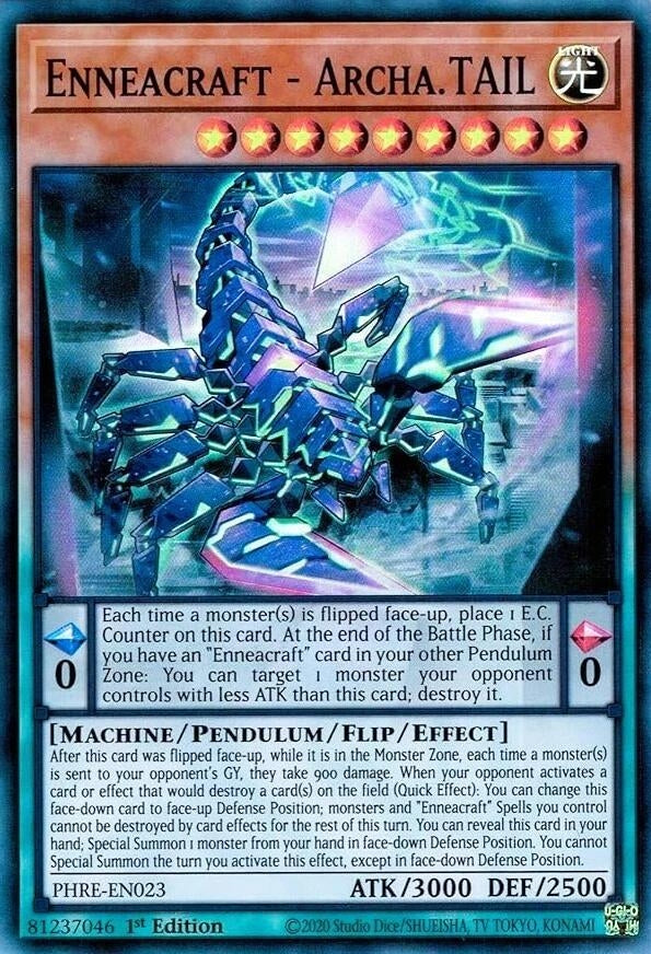 Enneacraft - Archa.TAIL (PHRE-EN023)  Super Rare