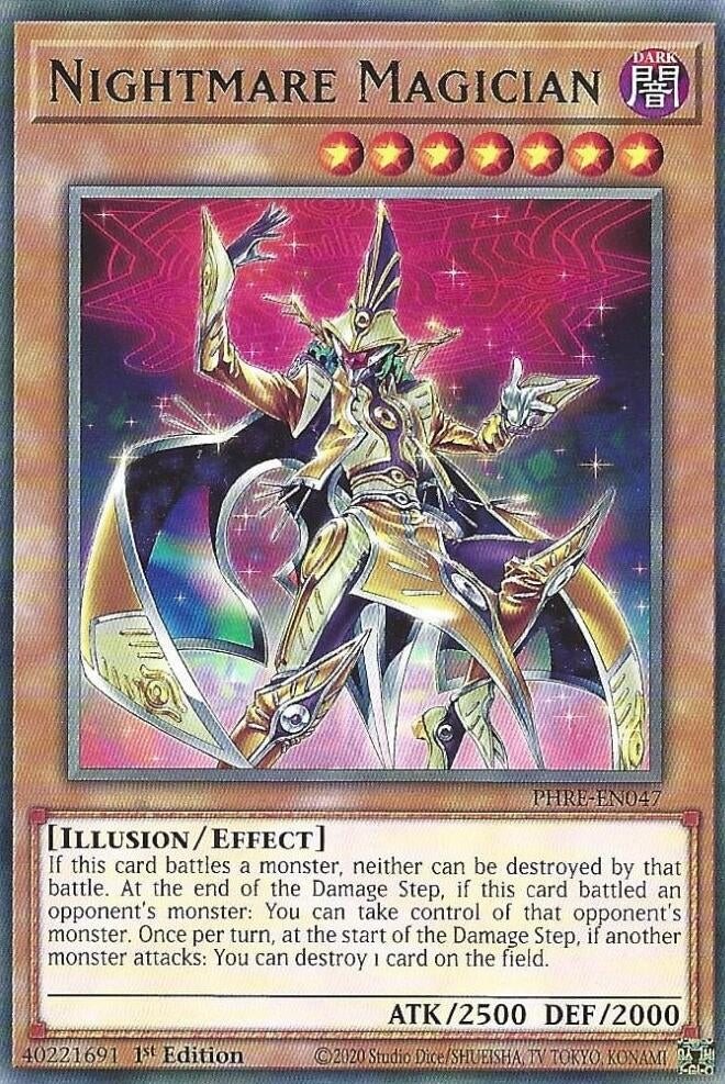 Nightmare Magician (PHRE-EN047)  Rare